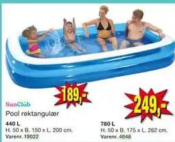 Harald Nyborg SunClub Pool rektangulær tilbud