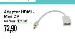 Harald Nyborg Adapter HDMI - Mini DP tilbud