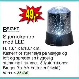Harald Nyborg Stjernelampe med LED tilbud