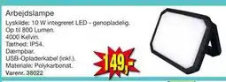 Harald Nyborg Arbejdslampe tilbud