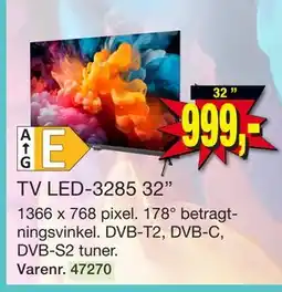 Harald Nyborg TV LED-3285 32” tilbud