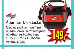 Harald Nyborg Åben værktøjstaske tilbud