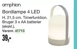 Harald Nyborg Bordlampe 4 LED tilbud