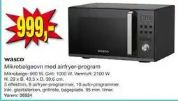 Harald Nyborg Mikrobølgeovn med airfryer-program tilbud