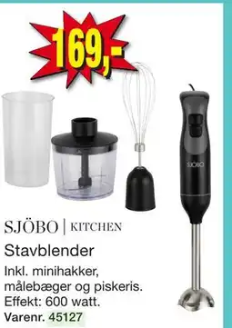 Harald Nyborg SJÖBO | KITCHEN Stavblender tilbud
