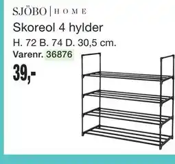 Harald Nyborg SJÖBO | HOME Skoreol 4 hylder tilbud