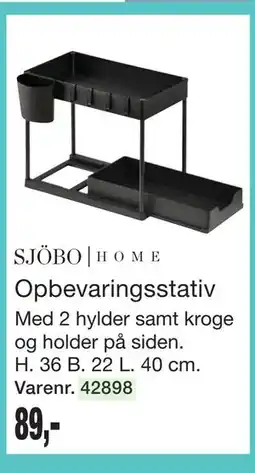 Harald Nyborg SJÖBO | HOME Opbevaringsstativ tilbud