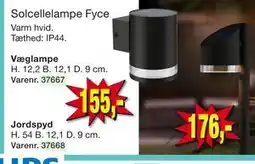 Harald Nyborg Solcellelampe Fyce tilbud