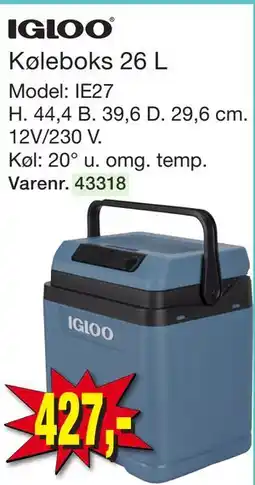 Harald Nyborg Køleboks 26 L tilbud