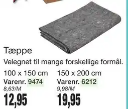 Harald Nyborg Tæppe tilbud
