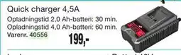 Harald Nyborg Quick charger 4,5A tilbud