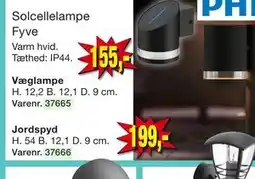 Harald Nyborg Solcellelampe Fyve tilbud