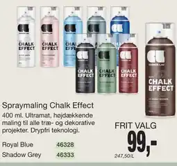Harald Nyborg Spraymaling Chalk Effect tilbud