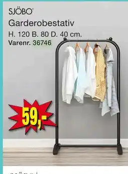 Harald Nyborg SJÖBO Garderobestativ tilbud