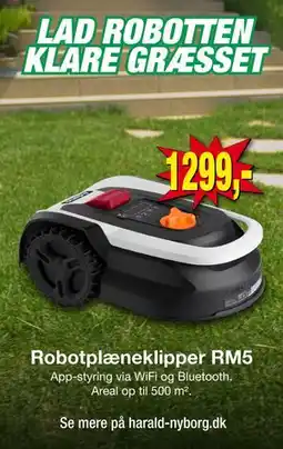 Harald Nyborg Robotplæneklipper RM5 tilbud