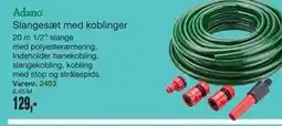Harald Nyborg Adano Slangesæt med koblinger tilbud
