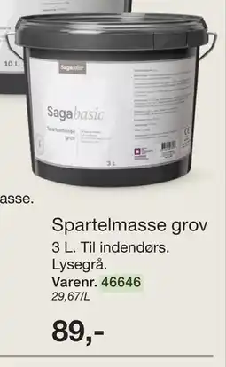 Harald Nyborg Spartelmasse grov tilbud