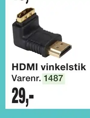 Harald Nyborg HDMI vinkelstik tilbud