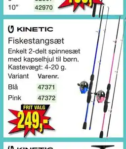 Harald Nyborg KINETIC Fiskestangsæt tilbud