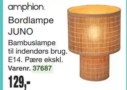 Harald Nyborg Bordlampe JUNO tilbud
