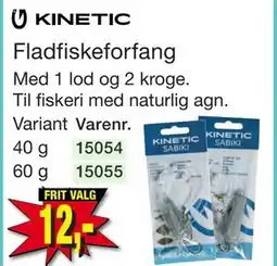 Harald Nyborg KINETIC Fladfiskeforfang tilbud