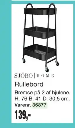 Harald Nyborg SJÖBO | HOME Rullebord tilbud