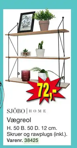 Harald Nyborg SJÖBO | HOME Vægreol tilbud