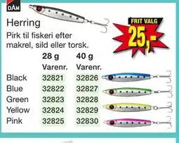 Harald Nyborg DAM Herring tilbud