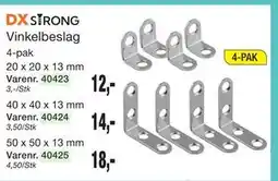 Harald Nyborg DX STRONG Vinkelbeslag tilbud