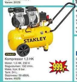 Harald Nyborg Kompressor 1,3 HK tilbud