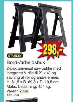 Harald Nyborg Bord-/arbejdsbuk tilbud
