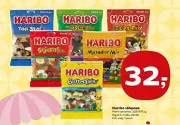 SuperBrugsen Haribo slikpose tilbud