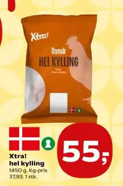 SuperBrugsen Xtra! hel kylling tilbud