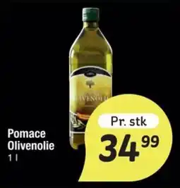 Fakta Tyskland Pomace Olivenolie tilbud