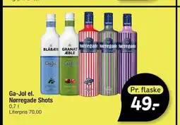 Fakta Tyskland Ga-Jol el. Nørregade Shots tilbud