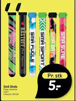 Fakta Tyskland Små Shots tilbud