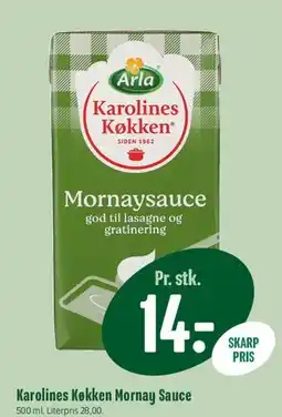 Min Købmand Karolines Køkken Mornaysauce tilbud