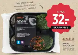 MENY OMHU Avocado 4-pak tilbud