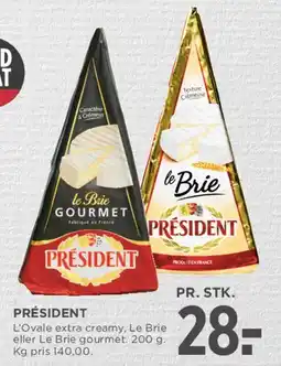 MENY Président Le Brie tilbud