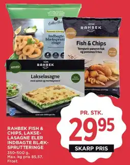 MENY Rahbek frosne retter tilbud