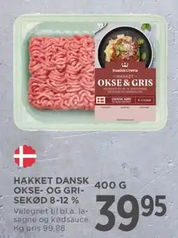 MENY Hakket dansk okse & gris tilbud
