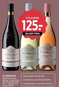 MENY Silverboom - 3 flasker tilbud tilbud