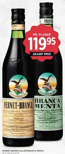 MENY Fernet-Branca / Branca Menta tilbud