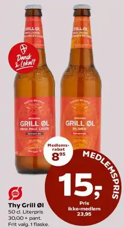 SuperBrugsen Thy Grill Øl tilbud