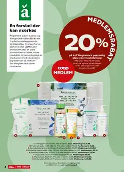 SuperBrugsen Änglamark - personlig pleje og husholdning (Medlemsrabatt 20%) tilbud