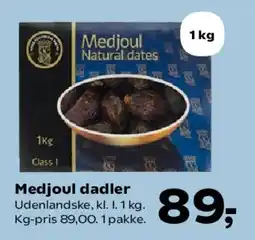 SuperBrugsen Medjoul dadler tilbud