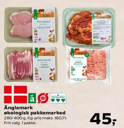 SuperBrugsen Änglamark økologisk pakkemarket tilbud