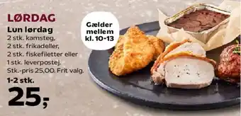 SuperBrugsen Lun lørdag tilbud