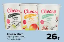 SuperBrugsen Cheasy skyr tilbud
