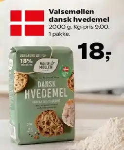 SuperBrugsen Valsemøllen dansk hvedemel tilbud